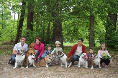 of bulldog for ever - Charlotte  et ses petits A 7 MOIS 